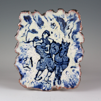 CORMAC BOYDELL ~ The Good Samaritan(after van Gogh and Delacroix) ceramic 28 x 24 cm - €200 - SOLD