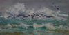 DAMARIS LYSAGHT ~ Gull Rock, Galley Cove - oil on panel - 15 x 29 cm - €600