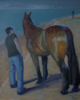 PATRICIA CARR ~ Farewell - oil on canvas - 65 x 55 cm - €700