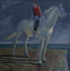 PATRICIA CARR ~ Keeping Watch - oil on canvas - 65 x 75 cm - €750