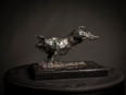 MIM SCALA ~ El Toro - Bronze on black Kilkenny marble - 17 x 26 x 18 cm - edition of 10 #5 - 10 available - €3800