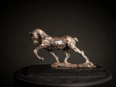 MIM SCALA ~ Work Horse - Bronze on black Kilkenny marble - 22 x 34 x13 cmedition of 10 #6 - 10 available - €4500