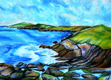 ALYN FENN ~ Seascape II - oil pastel on paper - 30 x 42 cm - €225