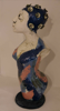 AYELET LALOR ~ Bather with dark blue cap - ceramic - 20 x 16 x 52 cm - SOLD
