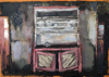 CHRISTINE THERY ~ Time & The Dresser - oil on canvas - 28 x 35 cm - €480