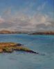 DAMARIS LYSAGHT ~ From Colla Pier - oil on canvas on board - 46 x 36 cm - €950