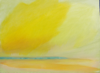 FIONA WALSH ~  Antevasin Yellow - oil on canvas - 30.5 x 40.5 cm - €450