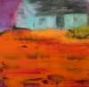 HELEN O'KEEFFE ~ Island Cottage - oil on canvas - 25 x 25 cm - €420