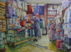 ANN MARTIN - O’Brien’s Haberdashery, Skibbereen, Cork 2001 - watercolour on rag - 54 x 72 cm - €4600 