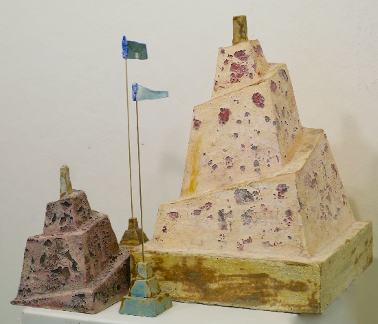 JIM TURNER - Ziggurats - ceramic - various sizes from €35 - €250