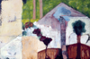 CATHERINE WELD - Three Trees - oil on canvas - 50 x 76 cm - €750
