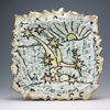 CORMAC BOYDELL - An Camchéachta / The Starry Plough - ceramic - 39x40cm - €450 - SOLD