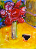 ETAIN HICKEY - Flowers for Zoe - acrylic on board - 34 x 26 cm - €220