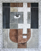 THURLOE CONOLLY 1918-2016 - Double Cross - acrylic and mixed media on board - 105 x 86 cm - €5500