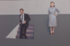 DIARMUID BREEN - I'm just heading downstairs fo a little while - oil on board - 42 x 62 cm - €750