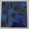CHRISTINA JASMIN ROSER - Defence in Blue - textile - 30 x 30 cm - €240
