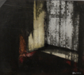 JANET MURRAN - Hidden Treasure V - acrylic/charcoal and photograph - 33 x 37 cm - €355