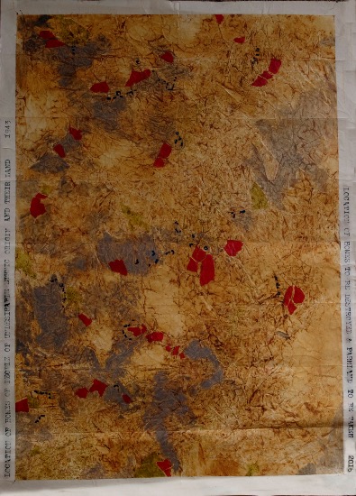 TOM WELD - 1943-2016 - oil on paper - 116 x 83 cm - €650