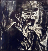 ANTON LOCK - Man with Moustache - €80 - SOLD
