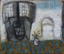 CHRISTINE THERY - Flowers for Cornelius - oil on canvas - 25 x 30 cm - €400