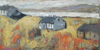 CHRISTINE THERY - The House Between - oil on canvas - 31 x 61 cm - guide price €700