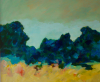 TERRY SEARLE - End of the Garden - acrylic on canvas - 51 x 61 cm - €950
