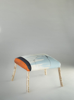 ALISON OSPINA - Hazel Footstool Annie Kiely "West Cork" textile - 40 x 45 x 40 cm - €300 - SOLD