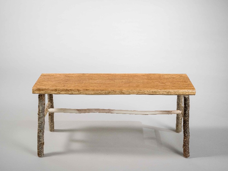 ALISON OSPINA - Hazel Long Bench/ Table with Oak top - 46 x 93 x 34 cm - €390