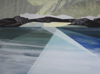 ANGELA FEWER - Winter Coastline - acrylic on board - 64 x 84 cm - €1800