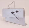 CAOIMHE LALOR - Folded Aluminium Desk Clock - 12 x 16 x 10 cm - NFS