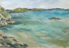 CECELIA THOLE - Insular Tahite 7 - oil on canvas - €380