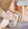 CECELIA THOLE - Potters Hands 1 - oil on canvas - €380