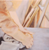 CECELIA THOLE - Potters Hands 2 - oil on canvas - €380
