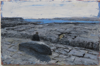 CHRISTINE THERY - The Pavements of Inishmore - oil on canvas - 50 x 76 cm - €2100