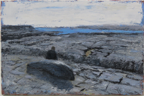 CHRISTINE THERY - Pavements of Inishmore - oil on canvas - 50 x 76 cm - €2100
