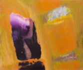 COÍLÍN MURRAY -  Icarus and Island 3 - oil & wax on canvas - 33 x 36 cm - €750