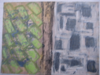 GANA ROBERTS - Divide - oil & cold wax - 38 x 55 cm - €260