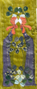 HEIDI KRUG-WISCHNIEWSKI - Art Nouveau 1 - textile - 37 x 19 cm - €90