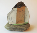 DAVID SEEGER - Enfoldings for Building 2 - ceramic on stone - 43 x 17 cm -€550