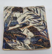ETAIN HICKEY - Cocooning in West Cork - ceramic - 19 x 19 cm - €168 - SOLD