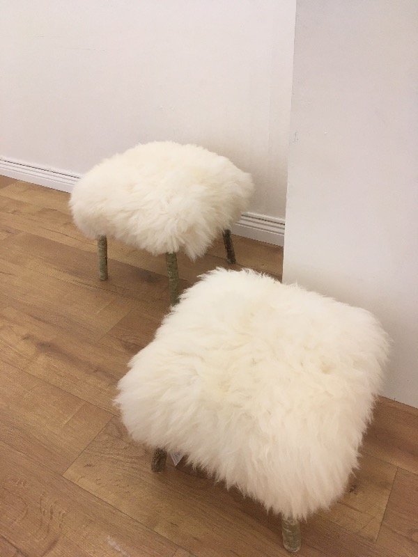 ALISON OSPINA - Wooly Footstool - €280 each
