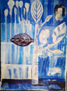 ALYN FENN - Forest 4 - mixed media on paper 49 x 59 cm - €225