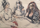ANN MARTIN - Group Study - watercolour -  €475