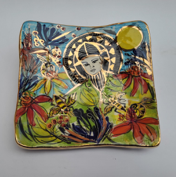 ETAIN HICKEY - St Gobnait - ceramic - 17 x 18 cm - €168 - SOLD