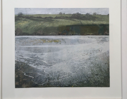 JANET MURRAN - Between the River and the Sea 2 -  charcoal and acrylic on paper - 34 x 39 cm -  €425