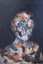 PAUL FORDE CIALIS - Metamorphosis 4 - acrylic on canvas - 70 x 50 cm - €500