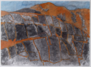 TOM WELD - Rock Face - oil and charcoal on paper - 54 x 70 cm - €300