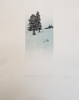MARIE LOUISE MARTIN - The First Snow Flurry - drypoint, embossing - €400