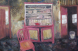CHRISTINE THERY - The Red Teapot - oil on canvas - 100 x 150 cm - €3200