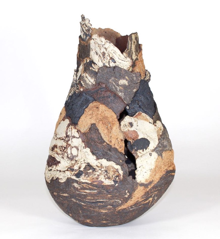 BERNADETTE TUITE - Dunny Cove - Sculptural Stoneware Vessel - 40 x 38 cm - €650